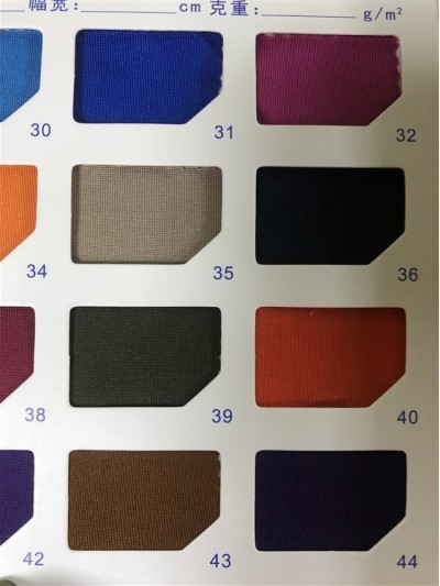 DG-JWLK 50D牛奶絲  克重：140g   幅寬172cm  成分：93%滌綸  7%氨綸 細節-2